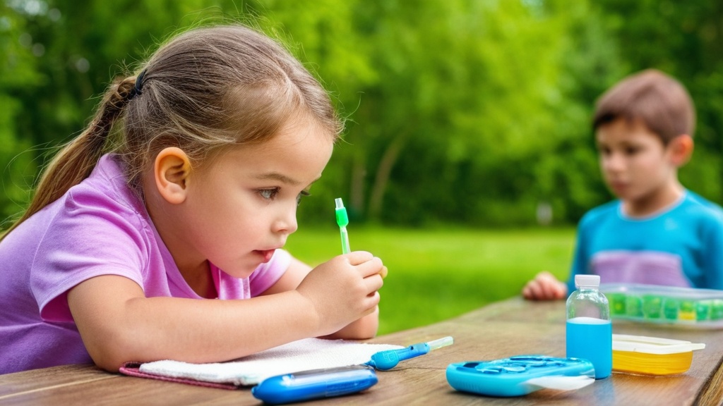 Photo Diabetes in children